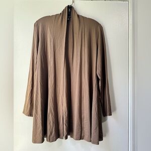 Eileen Fisher Open Front Jacket Size PL